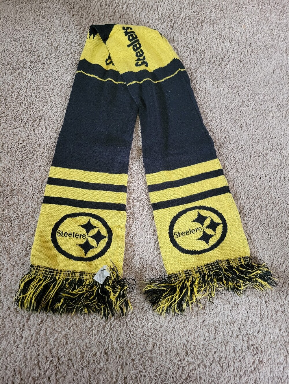 Forever Collectibles Pittsburgh Steelers NFL Scarf